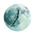 thumbnail image 1 of Reloj de pared de luna brillante de 30 cm Reloj colgante luminoso de acrílico de PVC resistente al agua Tmvgtek Oficina Multiescena Multifunción, 1 of 6
