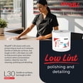 thumbnail image 5 of WypAll GeneralClean L30 Cloths Heavy Duty Cleaning Wipes, Jumbo (05841), Strong and Soft Bulk Paper Wipers, White (1 Roll of 875 Sheets), 5 of 9