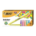 thumbnail image 1 of BIC Brite Liner Highlighter, Chisel Tip, Assorted Colors, 12-Count, 1 of 2