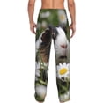 thumbnail image 3 of Goofa Daisy Guinea Pig Pattern Printed Soft Pajama Pants for Men, Wide Leg Comfy Casual Lounge Yoga Pants-Medium, 3 of 9