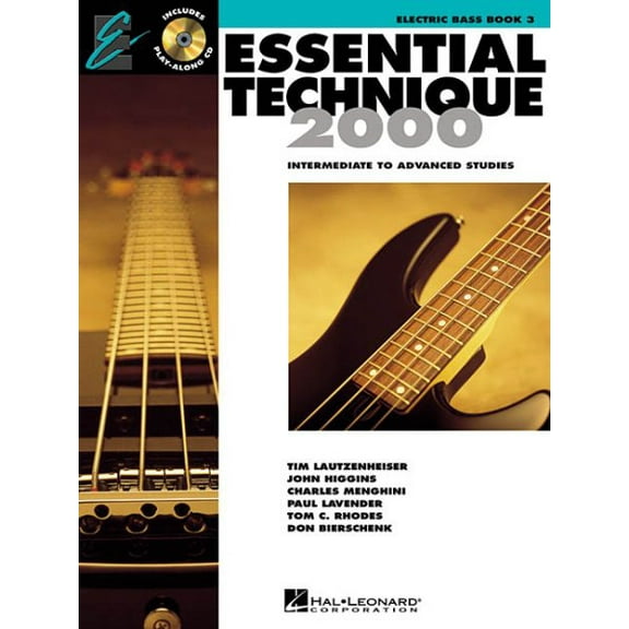 ESSENTIAL TECHNIQUE BAND ELECTRIC BASS BOOK/ONLINE MEDIA (EE BK3) EE2K COMPAT