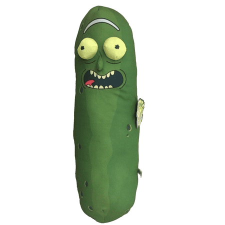 Rick and Morty Giant Stuffed Animals & Plush Toy, Green, 19 Inches