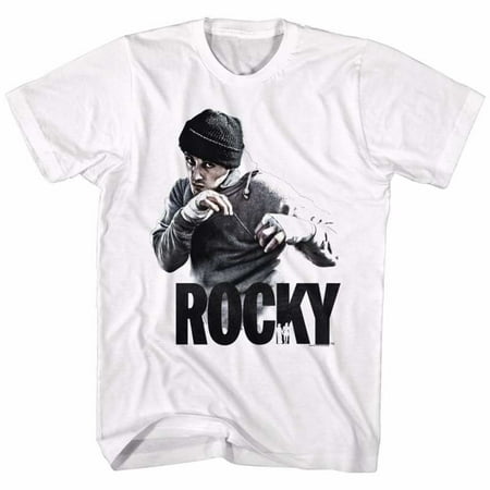 Rocky Movies 40Th Anniversary Adult Short Sleeve T (Best Boxing Day Clothing Sales)