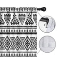 thumbnail image 4 of Blackout Kids Curtains,Boho Bohemia Geometric Line Art Childrens Insulated Curtains Set Of 2,Bedroom Essentials,Toddler Room Decor 52"x84"(132x213cm), 4 of 4
