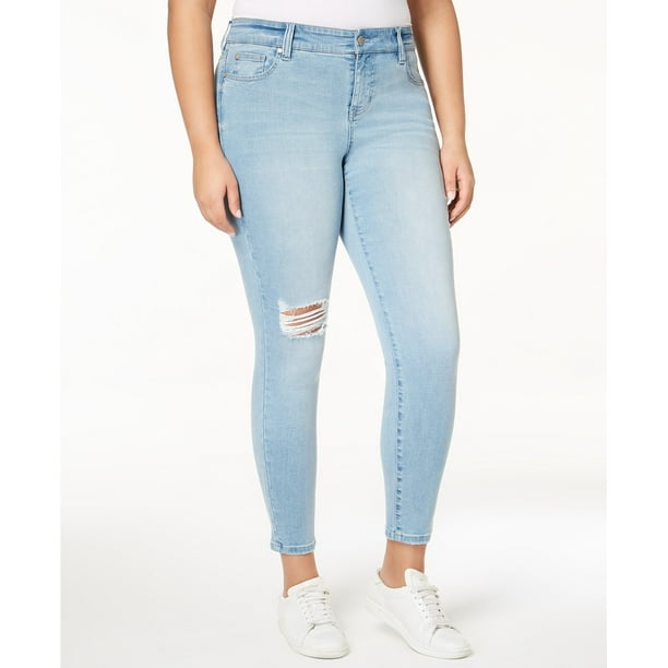 Celebrity Pink - Celebrity Pink - Ripped Skinny Jeans - Plus - 22W - Walmart.com - Walmart.com