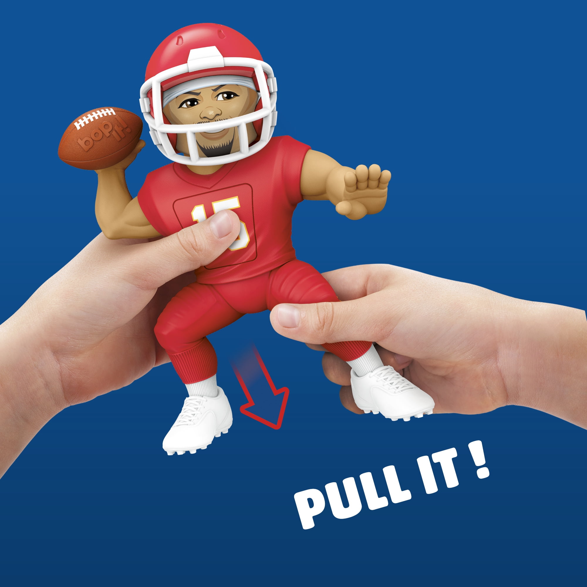 Bop It! Patrick Mahomes Edition Game, Officially Licensed NFL Games for Kids and Teens, 8+