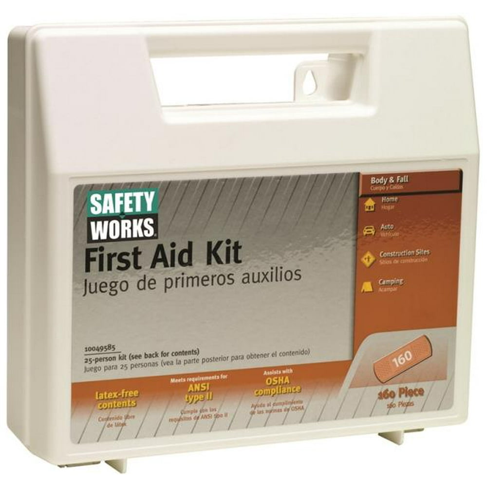 160Pc First Aid Kit