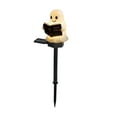 thumbnail image 2 of QIPOPIQ Halloween Reading Ghost Solar Ground Plug-In Light, 2 of 7