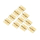 thumbnail image 4 of 20pcs 18 * 16mm Cocina de la cocina puerta bisagras accesorios de muebles 5 agujeros Gold Cajas bisagras for cajas de accesorios de muebles, 4 of 6