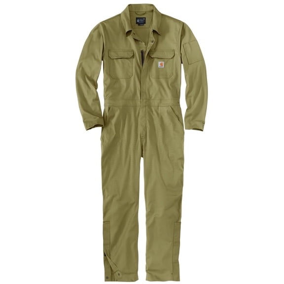 Carhartt Men's Rigby Coverall, Dark Khaki, 3X-Large/Tall