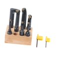 thumbnail image 5 of 7Pcs Boring Tool 18mm Round Shank Indexable Cemented Carbide Turning Bar Holder Set F1‑18, 5 of 5