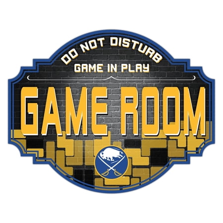 Buffalo Sabres 12 Game Room Tavern Sign