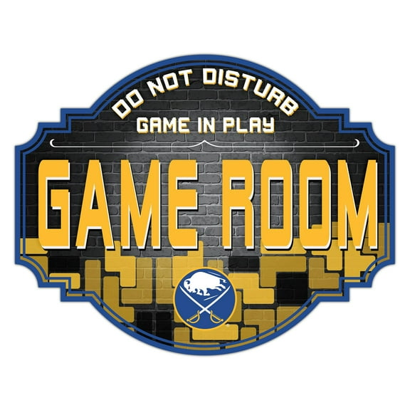 Buffalo Sabres 12'' Game Room Tavern Sign