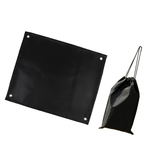 Alfombrilla para fogatas de camping, manta ignífuga, alfombrilla para parrilla versátil, alfombrilla ignífuga para picnic, barbacoa al aire libre, Largo 60cm x 50cm