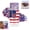 B, variant on Festival Glitter Stick – Red White Blue Face & Hair Sparkle, Waterproof Body Glitter for Parties, Games, Holidays & Parades(B)