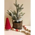 thumbnail image 5 of FlareFable Knitted Christmas Tree Decor, with Star Top Fun Christmas Decorations, Colorful Mini Tabletop, Room & Party Ornaments with Wooden Star & Cork Base for Xmas Home, 5 of 5
