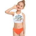thumbnail image 2 of WOLLED Mommy and Me Swimsuits Two Pieces Tankini Sets Tummy Control Bathing Suits Sleeveless Bikini Tank Top with Shorts Swimwear, 2 of 9