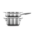thumbnail image 4 of Calphalon Premier Space Saving Stainless Steel 8-Piece Cookware Set, 4 of 4