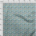 thumbnail image 3 of oneOone Rayon Light Green Fabric African Sewing Craft Projects Fabric Prints By Yard 56 Inch Wide, 3 of 4
