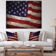 thumbnail image 4 of Design Art - Large American Flag Watercolor, 4 of 5