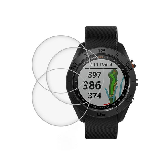 KIQ 3 Pack Regular Tempered Glass Screen Protector for Garmin Approach S60