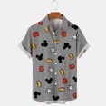 thumbnail image 1 of New Anime Mickey Mouse Donald Duck Men's T-Shirt 3D Printing Summer Disney Casual Simple High Quality Shirt Hawaiian T-Shirt TopL Gao Jinjia LED, 1 of 2