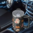 thumbnail image 5 of Halloween Tumbler 30 oz with Handle and Straw Witch Haunted Ghost Cup Halloween Party Gifts Insulated Travel Mug, 5 of 5