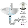 thumbnail image 2 of SinkShroom SSULTR321 Ultra Revolutionary Bathroom Sink Drain Protector, Stainless Steel, Each, 2 of 8