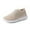 Beige, variant on Women's Sneakers for Casual Friday & Weekend Outfits Women's Casual Shoes Breathable Mesh On Flat Comfortable Walking Shoes For Daily Wear With Rhinestone Design