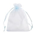 thumbnail image 1 of Bolsas de Organza con cordón de Color, paquetes pequeños de joyería con cuentas, embalaje de regalo de boda y Navidad, 50/100 unidades, 7x9 Cm, 70%, 1 of 4