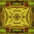 thumbnail image 1 of Ahgly Company Machine Washable Indoor Square Transitional Dark Bronze Brown Area Rugs, 5' Square, 1 of 7