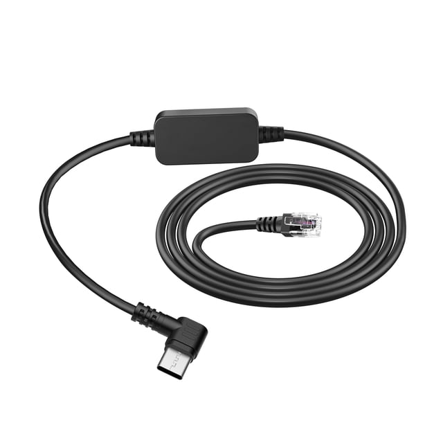 Cable detector de radar USB-C a RJ11 para Escort Uniden