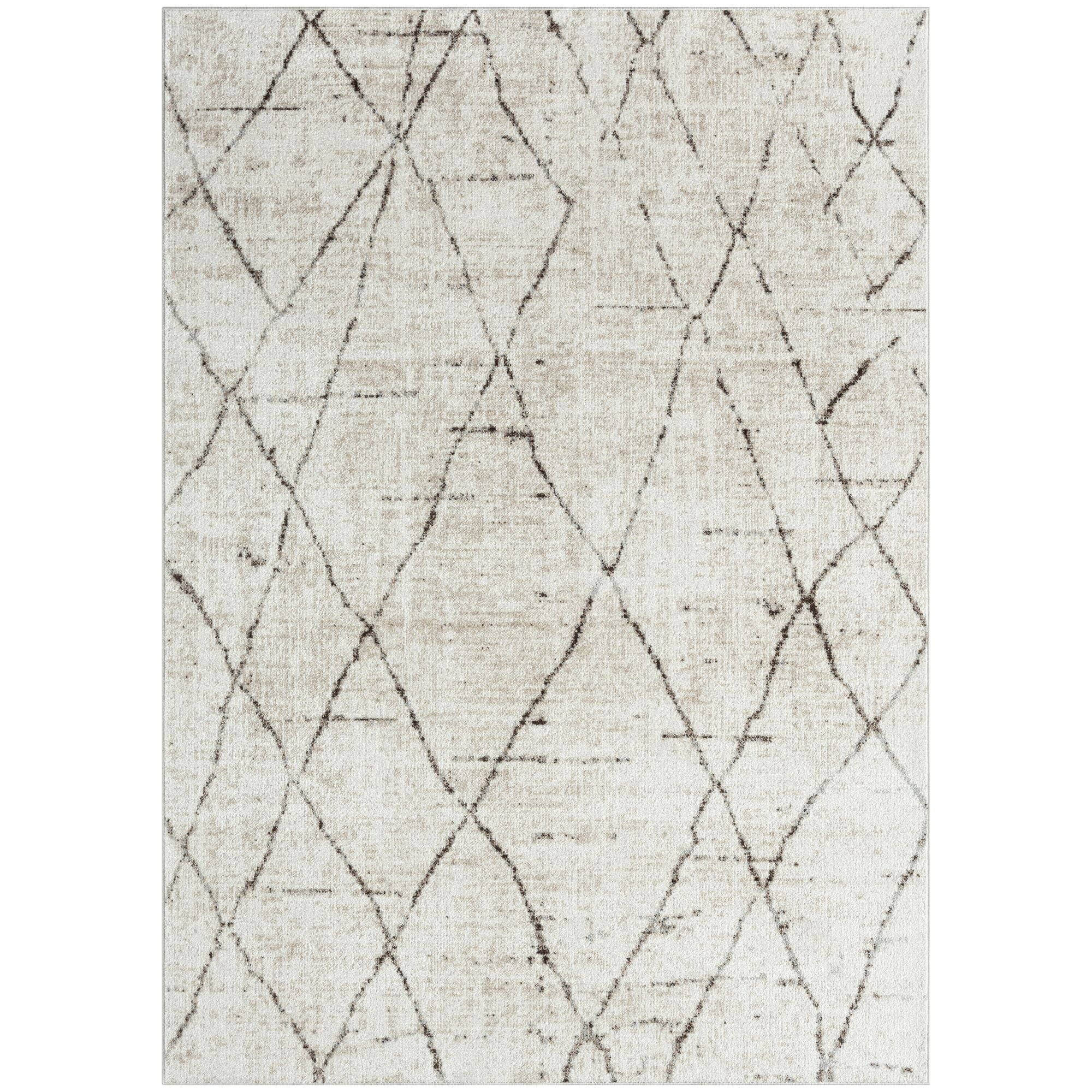 Everwash™ Treasure Alan Modern Geometric Machine Washable Area Rug