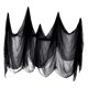 thumbnail image 5 of Tela espeluznante de Halloween, tela espeluznante para colgar en casa embrujada Negro, 5 of 7