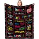 thumbnail image 1 of LHSHID Boss Gifts Boss Blanket Boss Gifts for Women Boss Lady Gifts from Employees Gifts for Female Boss Boss Birthday Christmas Retirement Appreciation Gifts boss Lady Flower Throw Blankets 50x60in, 1 of 5