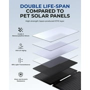 30W Solar Charger with Kickstand, BigBlue SolarPowa 30 ETFE Solar Panel Charger with DC, PD 20W USB-C and USB-A, IP65 Waterproof, Compatible with iPhone, Samsung, iPad, Small Power Station