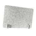 thumbnail image 3 of QSTDGVPW Desk Divider Decrease Noise Convenient Lightweight Privacy Panel Desk Partition Light Gray, 3 of 9