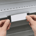 50 Pcs Magnetic Shelf Label Holders, 1.25 x 3 Inches - Walmart.com