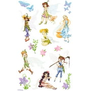 Disney Fairies Gem Stickers-Fairies, Flowers, Butterflies