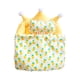 thumbnail image 2 of Cama de muñeca Muebles en miniatura Mini cama de princesa Exhibición de escritorio Muñeca ligera Amarillo, 2 of 9