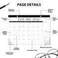 thumbnail image 2 of Calendario de escritorio ROZZBY 2026, 18 meses, 17 x 12 cm, 2 of 7