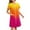 Multicolor, variant on Cxenplz Zipper Robes for Women Knee Length Bathrobe Lightweight Zip Up Front Housecoat Short Sleeve Nightgown with Pockets, S-2XL