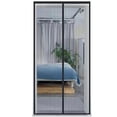 thumbnail image 1 of TFixol Polyester Magnetics Screen Door Fly Insects Screen Door Net Screen Curtain Full Frame Adhesive Tape Keeps Mosquitoes Insects Bugs Out, 1 of 6