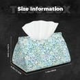 thumbnail image 5 of Logiee Butterflies Print Tissue Box Cover,Stylish Tissue Box Holder Decorative Tissue Cover for Bathroom Toilet Bedroom Living Room Table Desk Office, 5 of 7