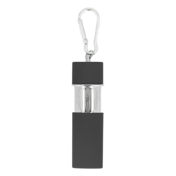Mini Cenicero De Bolsillo Portátil, Exquisito Mini Cenicero Portátil Llavero Buen Rendimiento De Sellado Revestimiento De Metal Para Cigarrillos Al Aire Libre