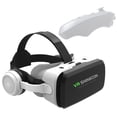 thumbnail image 2 of VR Headset with Game Controller 2pcs Set, Qianhuan Magic Mirror VR with Built-in 3D Earphones, Lightweight Adjustable, Immersive Gaming Movie Home Theater, Ideal Easter Gift, 2 of 11