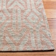 thumbnail image 3 of SAFAVIEH Cape Cod Edythe Geometric Area Rug, Blue/Rust, 5' x 8', 3 of 11