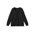 thumbnail image 5 of Fantaslook Waffle Knit Sweatshirts for Women Long Sleeve V Neck Sweater Shirts Pullover Casual Outfits Plus Size Fall Tops, 5 of 9
