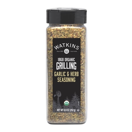 Watkins Organic Garlic & Herb Seasoning, 8.9 oz