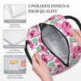 thumbnail image 5 of Haiem Flamingo Printed Lunch Bag Women, Lunch Box Lunch Bag for Women, Small Leakproof Cute Lunch Tote Large Capacity Reusable Insulated Cooler Lunch Container, 5 of 6